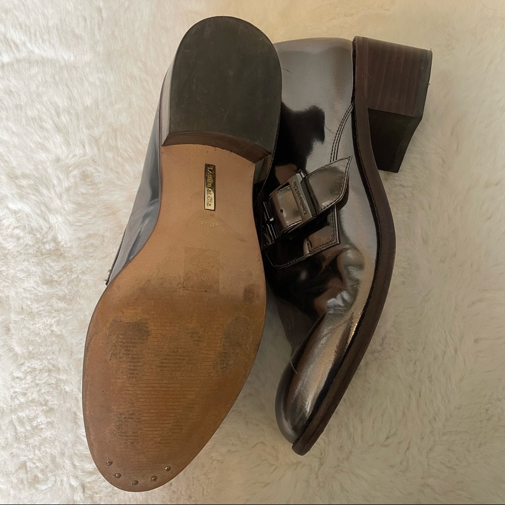 Louise et Cie "Faron" Monk Metallic Strap Shoe - Picture 9 of 11